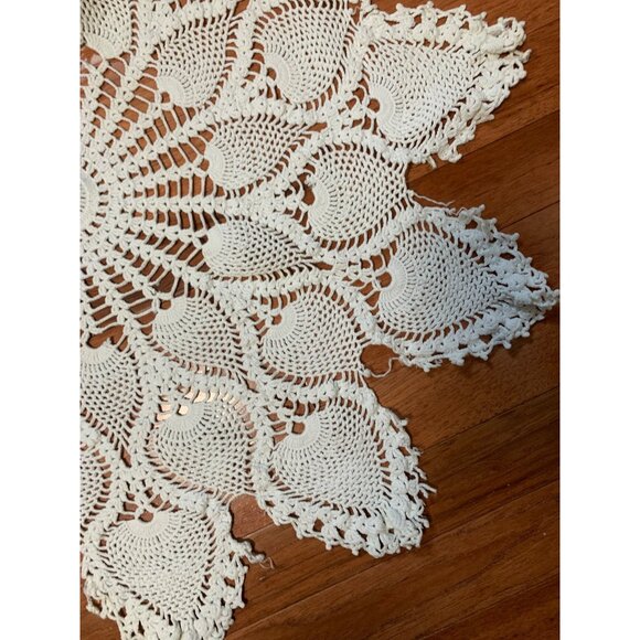 Handmade Crochet Lace Doily For Home Decor - Picture 12 of 15